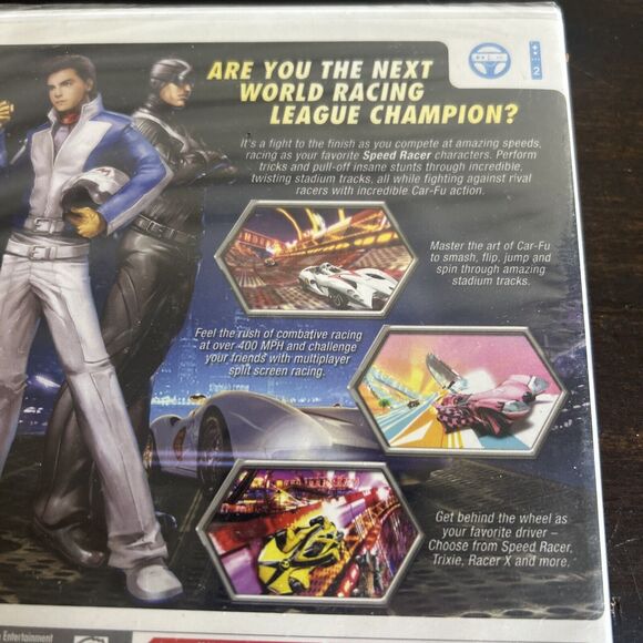 Speed Racer: The Videogame (Nintendo Wii, 2008) NEW SEALED - Picture 5 of 7